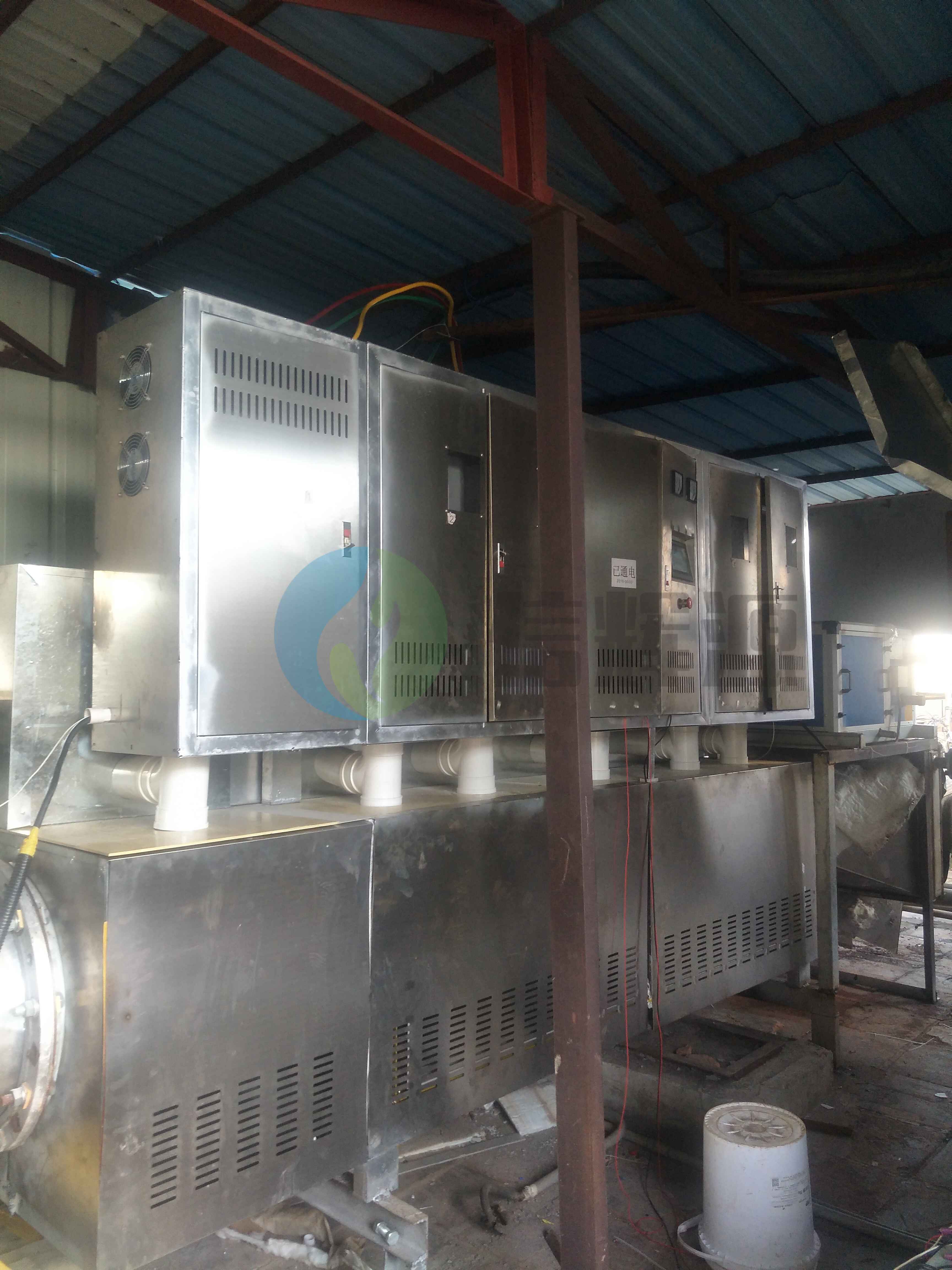 味精廠(chǎng)電磁加熱熱風(fēng)烘干爐成功案例